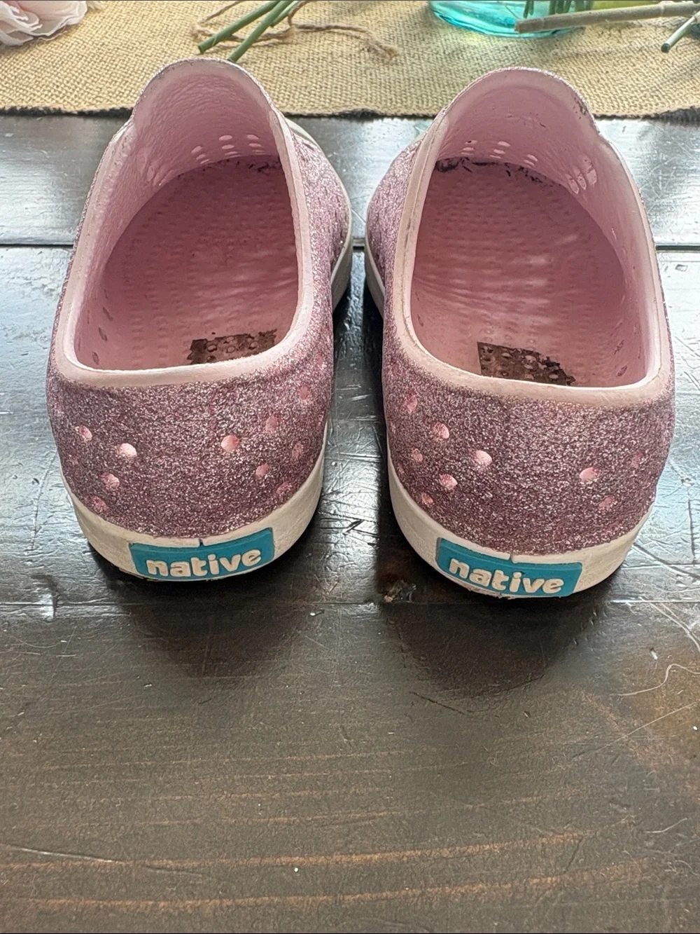 Native sparkly pink